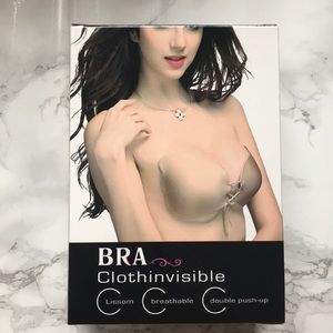 NEW IN BOX Sticky Bra - Nude